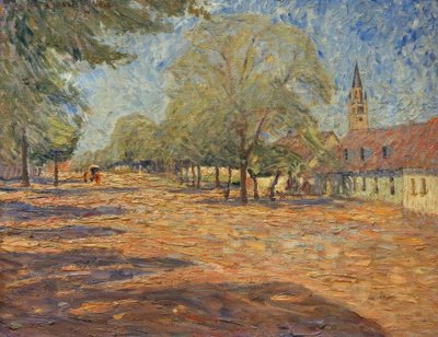 Markish Village Street by Theo von Brockhusen