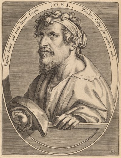 Joel by Theodor Galle after Jan van der Straet
