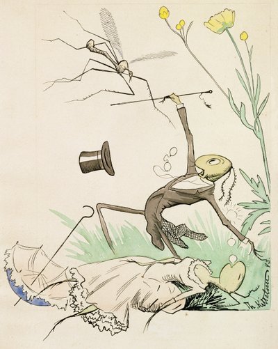 An Attack by Theodor Kittelsen
