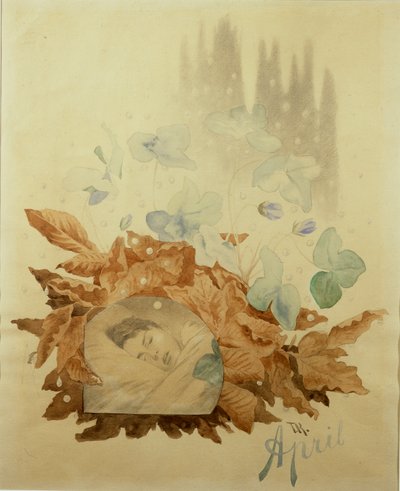 April by Theodor Kittelsen
