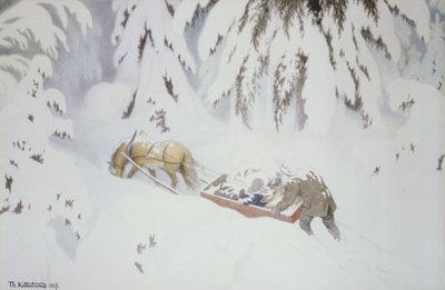 Christmastroll by Theodor Kittelsen