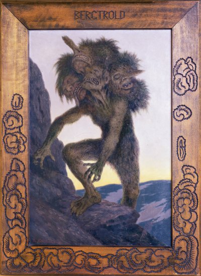 Mountain Troll by Theodor Kittelsen