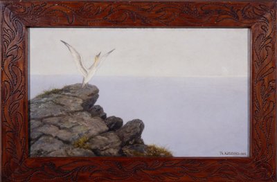 Oeus Harp by Theodor Kittelsen