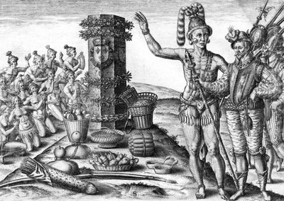 Florida Indians by Theodor de Bry