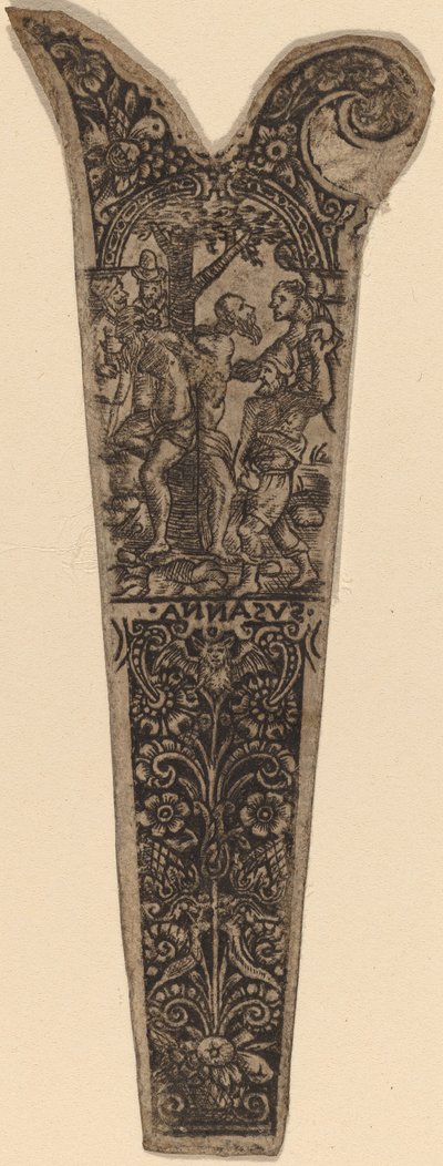 Ornament for Knife Handle by Theodor de Bry
