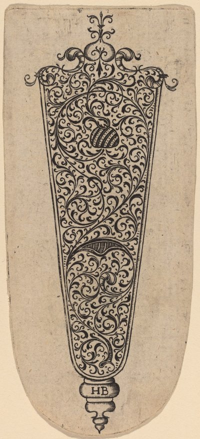 Ornament for Knife Handle by Theodor de Bry