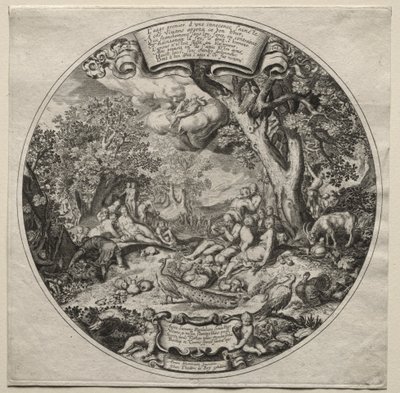 The Golden Age by Theodor de Bry