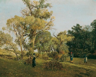 On the Ligethi Puszta by Theodor von Hormann