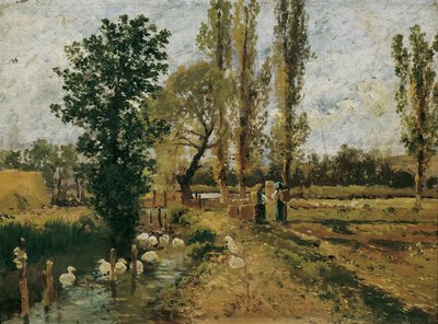 Stream Landscape by Theodor von Hormann