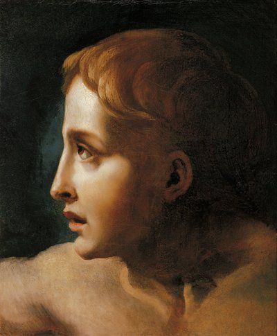 Head of a Youth by Theodore Gericault