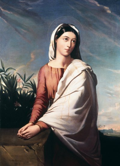 The Virgin by Théodore Chassériau