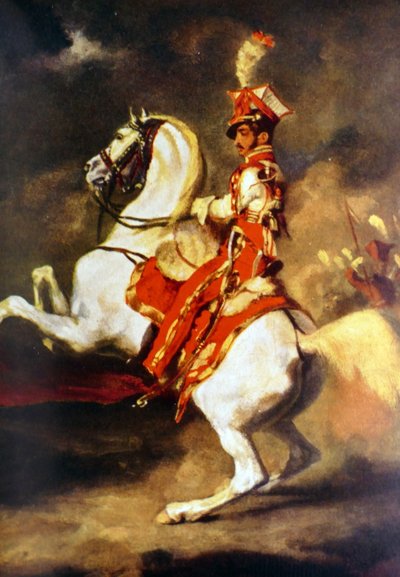 Polish Trumpeter 1813-14 by Theodore Gericault