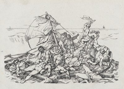 Shipwreck of the Medusa by Theodore Gericault
