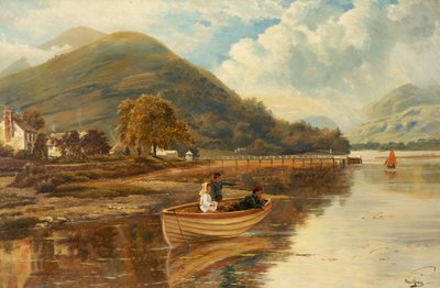 Luss, Loch Lomond by Theodore Hines