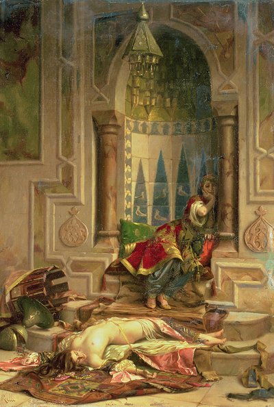 Ah! Jealous Amongst the Jealous! by Theodore Jacques Ralli