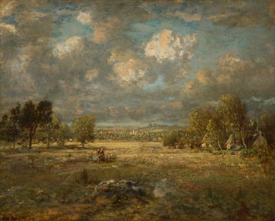 Countryside in Picardy by Theodore Rousseau