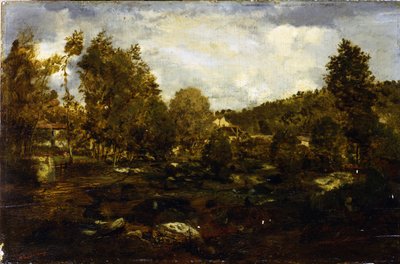 The Valley of Tiffauge by Pierre Etienne Theodore Rousseau
