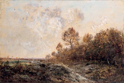 The Edge of a Wood by Pierre Etienne Theodore Rousseau