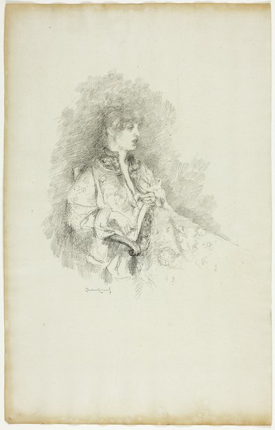 The Chinese Gown by Theodore Roussel