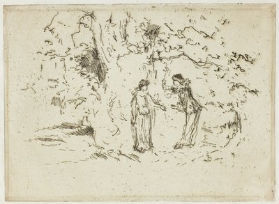 The Pastoral Play by Theodore Roussel