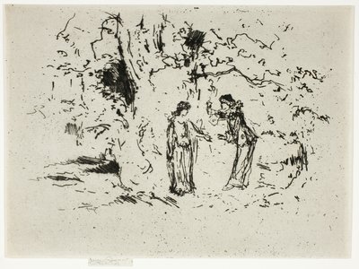 The Pastoral Play by Theodore Roussel