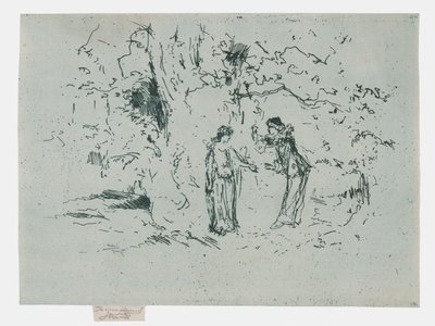 The Pastoral Play by Theodore Roussel