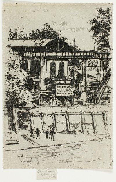 The Saw Mill, Putney by Theodore Roussel