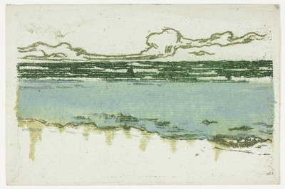 The Sea at Bognor by Theodore Roussel