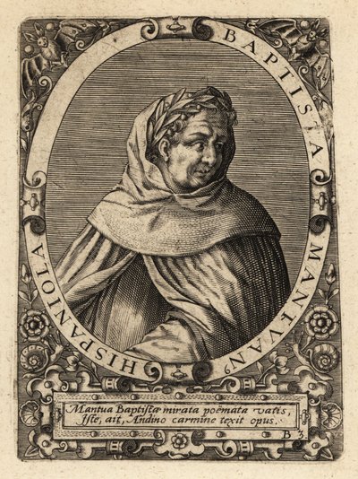 Battista the Mantuan by Theodore de Bry