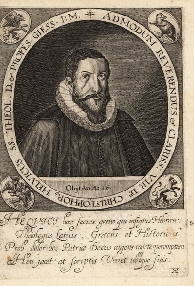 Christoph Helvig by Theodore de Bry