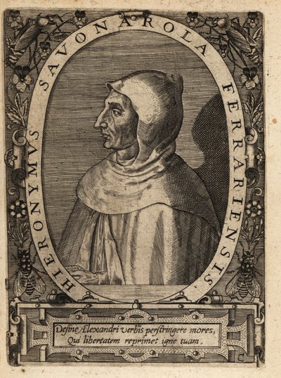 Girolamo Savonarola by Theodore de Bry