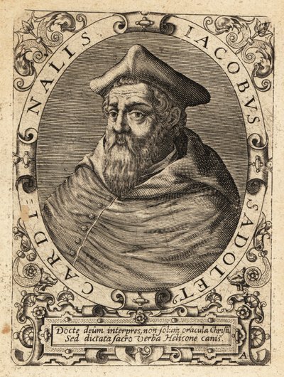 Jacopo Sadoleto by Theodore de Bry