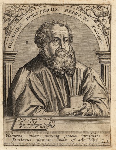 Johann Forster by Theodore de Bry