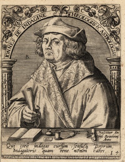 Johannes Indagine by Theodore de Bry