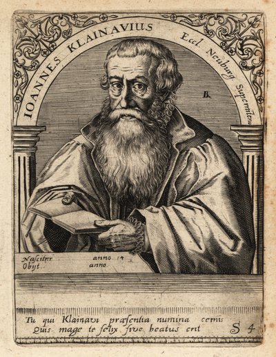 Johannes Klainau by Theodore de Bry