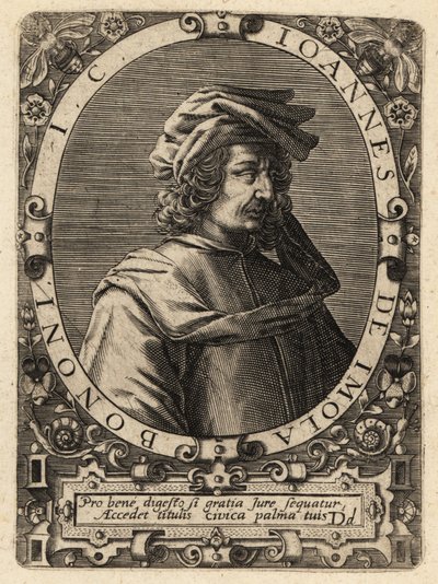 John of Imola by Theodore de Bry