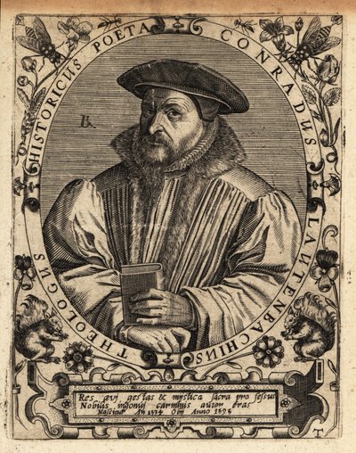 Konrad Lautenbach by Theodore de Bry