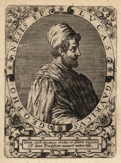 Luca Gaurico by Theodore de Bry