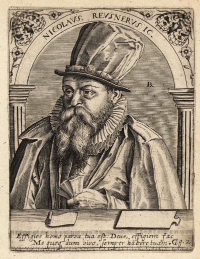 Nicolaus Reusner by Theodore de Bry