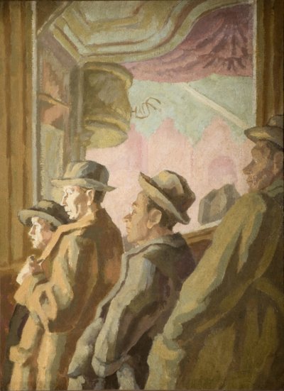Music Hall Audience by Therese Lessore