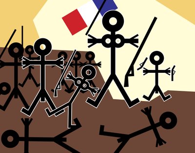 Liberty Leading the People Icon, 2006 by Thisisnotme Thisisnotme