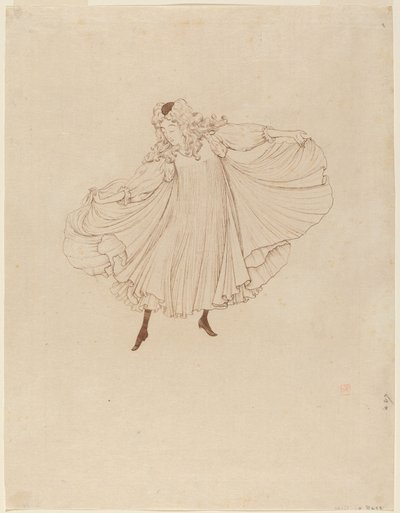 Loie Fuller by Théo van Rysselberghe