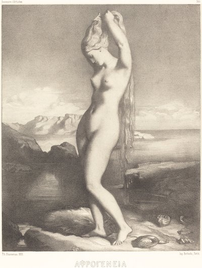Venus Anadyomene by Théodore Chassériau