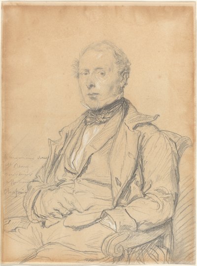 Victor-Auguste de Saint-Rémy by Théodore Chassériau