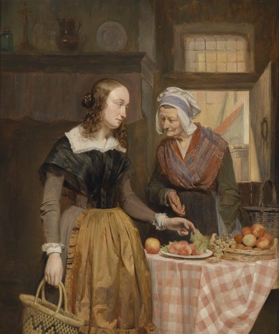 The Fruit Seller by Theodore Joseph Canneel