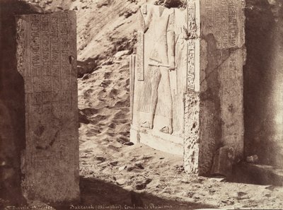 Tomb of Ptahmose, Saqqara Memphis by Théodule Devéria