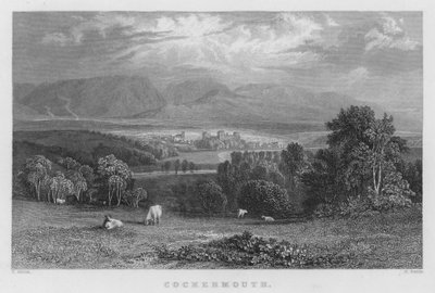 Cockermouth by Thomas (after) Allom