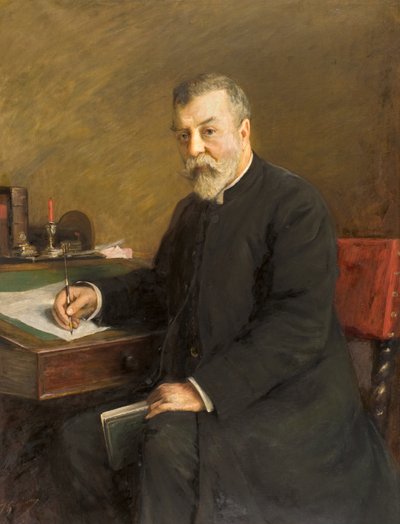 Rev Dr Peter Grant (1828-1905) by Thomas Alexander Ferguson Graham