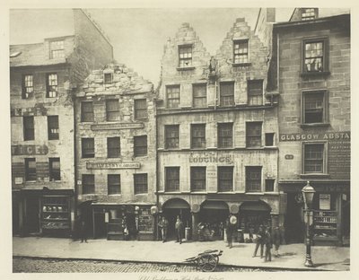 Old Buildings in High Street Nos. 17-27 by Thomas Annan