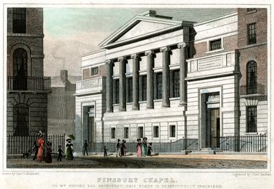 Finsbury Chapel, City of London by Thomas Barber